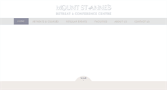 Desktop Screenshot of mountstannes.com
